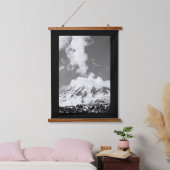 Cloud Maker Wandteppich Mit Holzrahmen (Schlafzimmer)