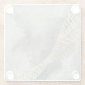 Cloud Matrix Glasuntersetzer (Rückseite)