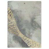 Cloud Matrix Klemmbrett (Rückseite)