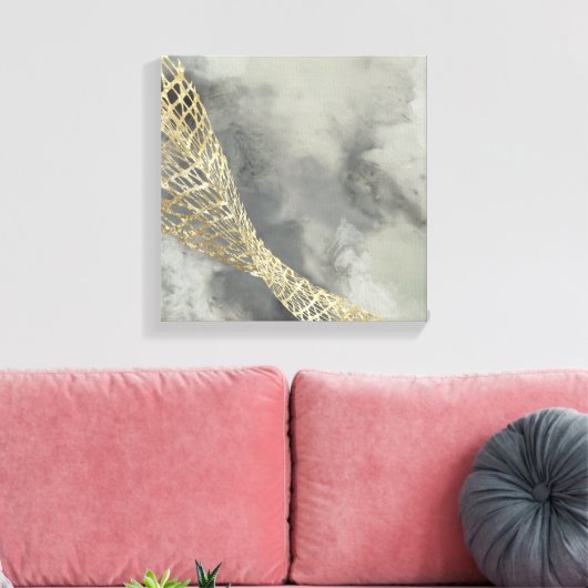 Cloud Matrix Leinwanddruck (Insitu (Wohnzimmer))