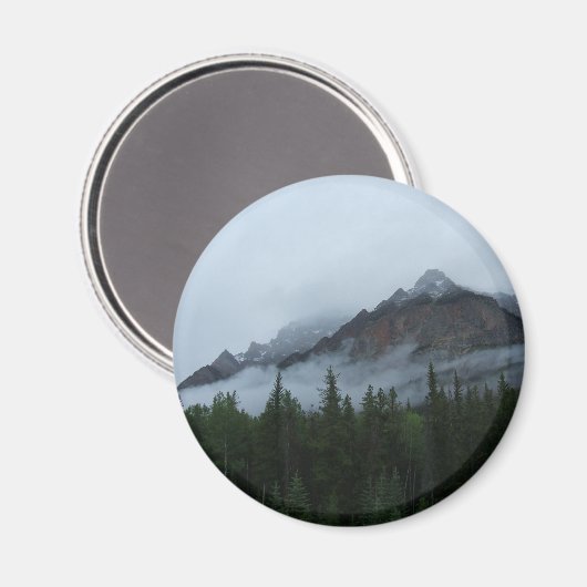 Cloud Mountain Magnet (Vorderseite/Rückseite)