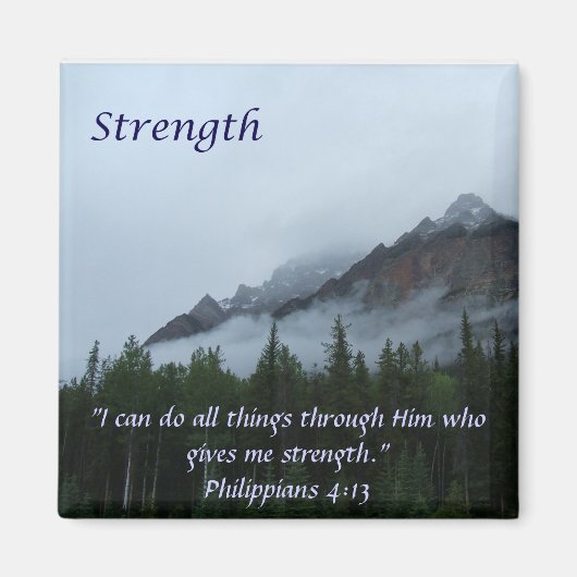 Cloud Mountain - Stärke Magnet (Vorne)