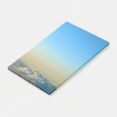 Cloud Mountains 4x6 Nachhinweise Post-it Klebezettel (angewinkelt)