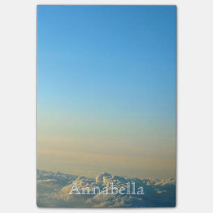 Cloud Mountains 4x6 Nachhinweise Post-it Klebezettel