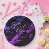 Cloud neun Black Celestial Galaxy Brautparty Pappteller (Party)