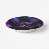 Cloud neun Black Celestial Galaxy Brautparty Pappteller (Gewinkelt)