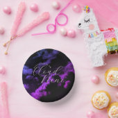 Cloud neun Black Celestial Galaxy Brautparty Pappteller (Party)
