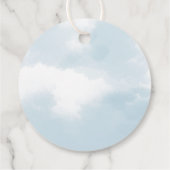 Cloud-neun-Brautparty-Günstige-Geschenk Geschenkanhänger (Rückseite)