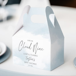 Cloud-Neunen-Babydusche Geschenkschachtel