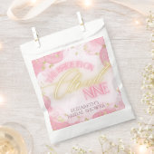 Cloud Nine 9 Glow Pink Gold Glitzer Brautparty Geschenktütchen (Ausgeschnitten)