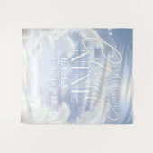 Cloud Nine 9 Pampas Brautparty Fotokaboth Wandteppich (Vorderseite (Horizontal))