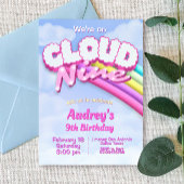 Cloud Nine - 9th Birthday Invitation Einladung