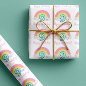 Cloud Nine 9th Birthday Wrapping Paper Geschenkpapier
