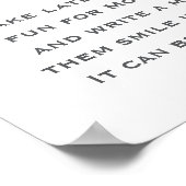 Cloud Nine Baby Dusche Spate Night Diapers Poster (Ecke)