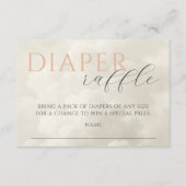 Cloud Nine Baby Duwer Diaper Raffle Begleitkarte (Vorderseite)