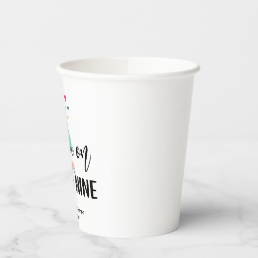 Cloud Nine Baby Party Pappbecher (Links)