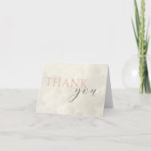 Cloud Nine Baby Shower Clouds Dankeskarte (Vorderseite)