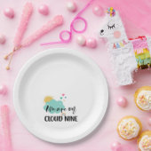 Cloud Nine Baby Shower  Pappteller (Party)