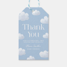Cloud Nine Blue Cloud Baby Shower