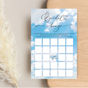 Cloud Nine Brautparty Bingo Game