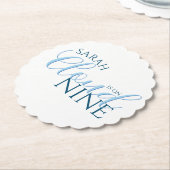 Cloud Nine Brautparty Custom Untersetzer (angewinkelt)