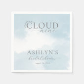 Cloud Nine Brautparty Paper Napkins Serviette (Vorderseite)