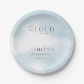 Cloud Nine Brautparty Paper Teller (Vorderseite)