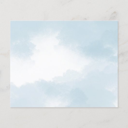 Cloud Nine Brautparty Rezept Card (Rückseite)