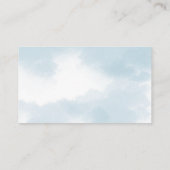 Cloud Nine-Brautparty-Umschließungskarte Begleitkarte (Rückseite)