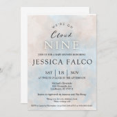 Cloud Nine Einladung (Vorne/Hinten)