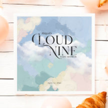 Cloud Nine Elegante Pastel Baby Dusche