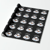Cloud Nine Funny Weather Puff Dark BG Geschenkpapier (Ungerollt)