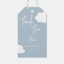 Cloud Nine Gender Neutral Baby Dusche Vielen Dank