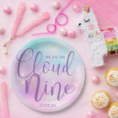 Cloud Nine Girl Baby Dusche Pappteller (Party)