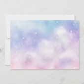 Cloud Nine Girls 9. Geburtstags-Foto Einladung (Rückseite)