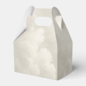 Cloud Nine Modern Baby Shower Thank You Geschenkschachtel (Rückseite)