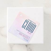 Cloud Nine Pastel Lila Blue Dreamy Brautparty