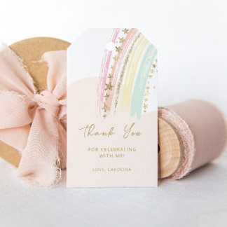 Cloud Nine Rainbow Birthday Geschenkanhänger