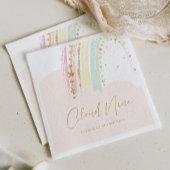 Cloud Nine Rainbow Birthday Serviette