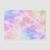 Cloud Nine Tissue - Aquarelltraumwolken Seidenpapier (Vorderseite)