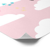 Cloud Nine Typografy Cloud Poster (Ecke)