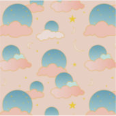 Cloud Nine Vibes Aufkleber (Vorderseite)