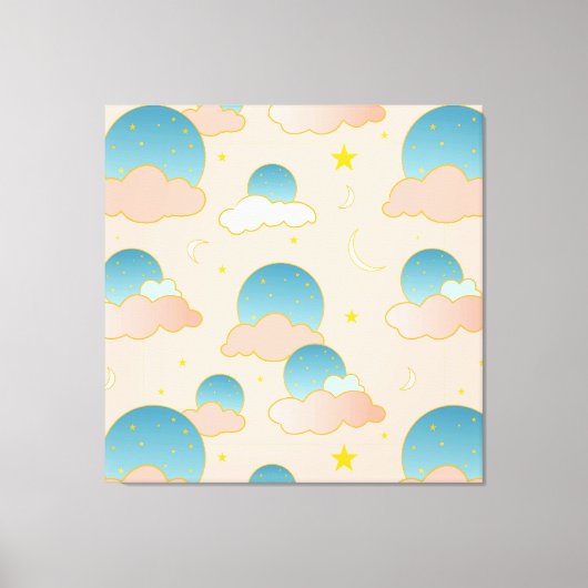 Cloud Nine Vibes Leinwanddruck (Vorderseite)