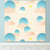 Cloud Nine Vibes Leinwanddruck (Insitu (Holzboden))