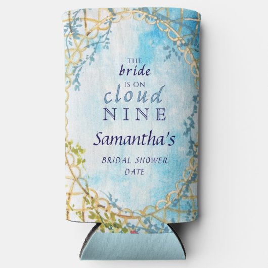 Cloud Nine Whimsical Rokoko Revival Brautparty Selters Dosenkühler (Vorderseite)