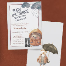 Cloud Nine Woodland Igel Baby Shower