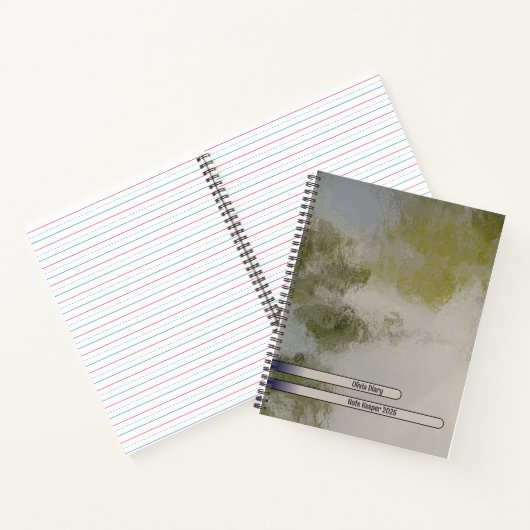 Cloud Over Desend Notebook Notizblock (Innenseite)