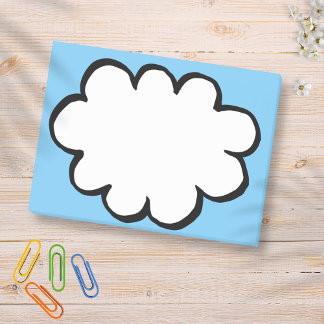 Cloud Post-it Klebezettel