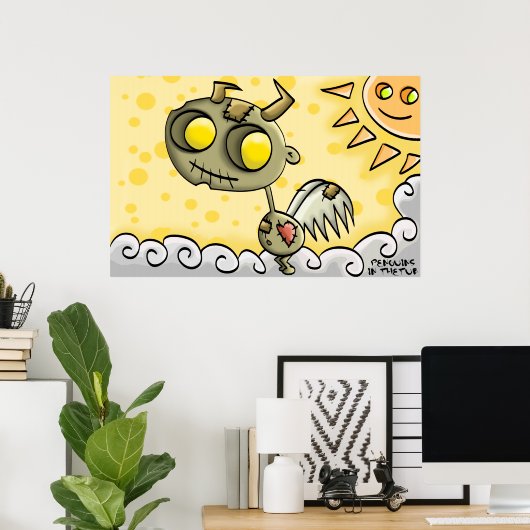 Cloud-Poster Poster (Heimbüro)