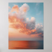Cloud Print Cloud Poster Sky Print Moody Print Sun (Vorne)